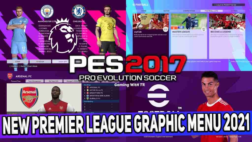 PES Social on X: PES 2017, FIFA 21 GRAPHIC MENU v1.0.0 -   PES2017