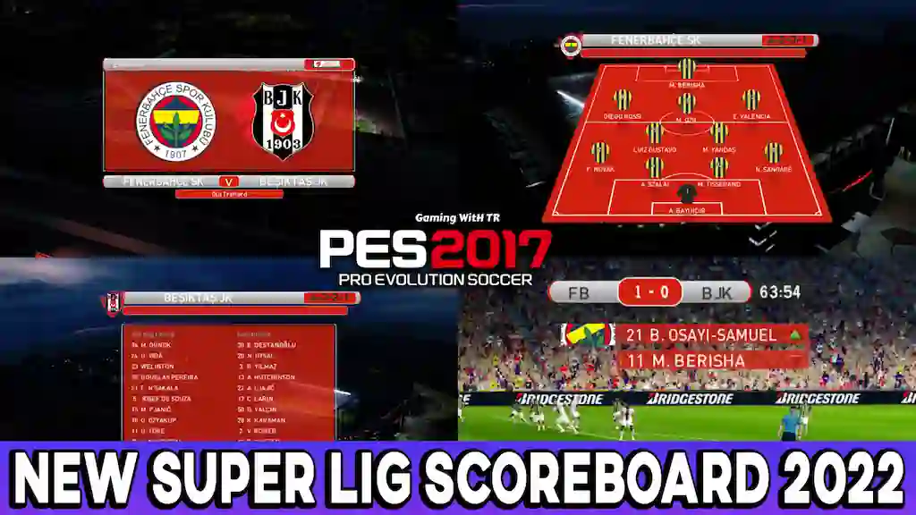 PES 2017 NEW EFOOTBALL 2023 SCOREBOARD - PES 2017 Gaming WitH TR