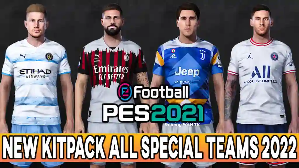 Pes New Kitpack All Special Teams Pes Gaming With Tr