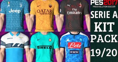 PES 2017 | SERIE A KITPACK 19/20 | SIX TEAMS