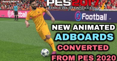 PES 2017 | NEW ANIMATED ADBOARDS | CONVERTED FROM PES 2020