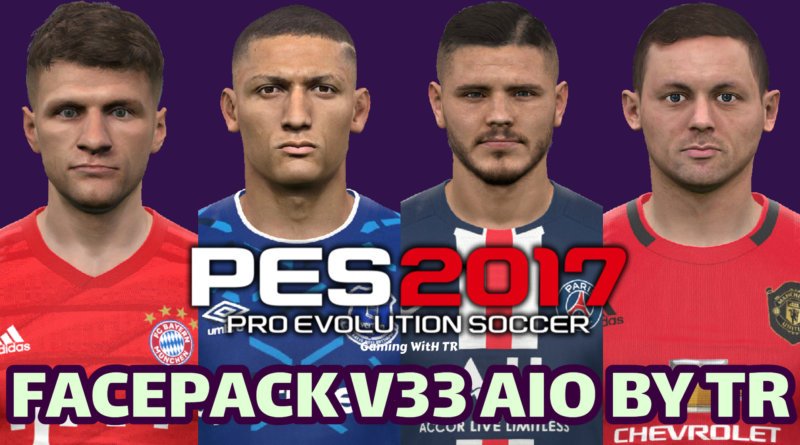 PES 2017 | FACEPACK V33 AIO BY TR