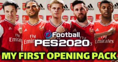 PES 2020 | MYCLUB | MY FIRST OPENING PACK | NEW OPTIONS | PLAYER STATS