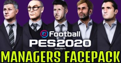 PES 2020 | MANAGERS FACEPACK