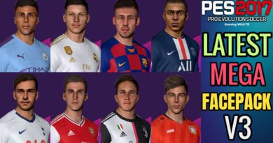 PES 2017 | MEGA FACEPACK V3