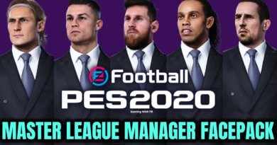 PES 2020 | MASTER LEAGUE MANAGER FACEPACK