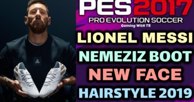 PES 2017 | LIONEL MESSI | NEMEZIZ BOOT | NEW FACE & HAIRSTYLE 2019