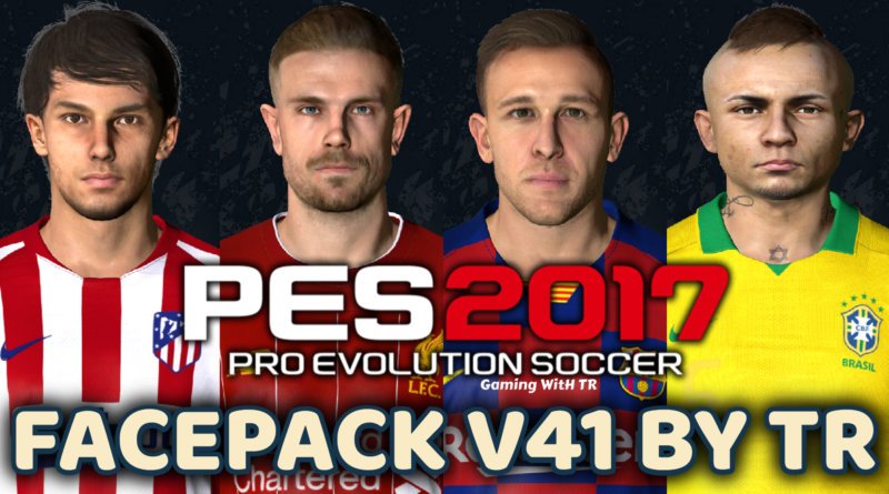 PES 2017 | FACEPACK V41 BY TR