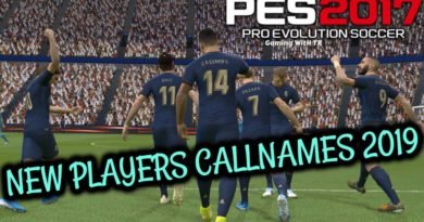 PES 2017 | NEW PLAYERS CALLNAMES 2019