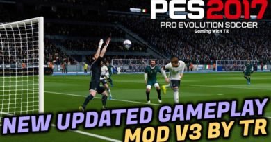 PES 2017 | NEW UPDATED GAMEPLAY MOD V3 BY TR