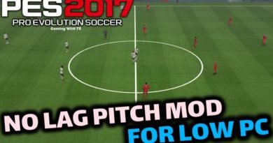 PES 2017 | NO LAG PITCH MOD FOR LOW PC