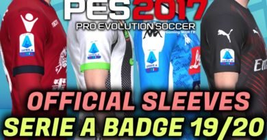 PES 2017 | OFFICIAL SLEEVES SERIE A BADGE 2019/2020