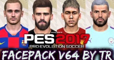PES 2017 | FACEPACK V64 BY TR
