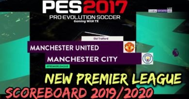 PES 2017 | NEW PREMIER LEAGUE SCOREBOARD 2019/2020