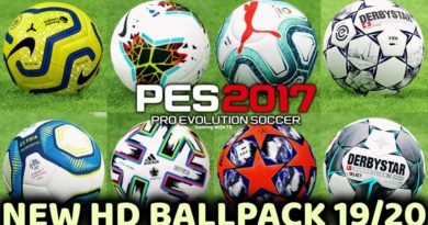 PES 2017 | NEW BALLPACK WITH FULLY TEXTURE 19-20