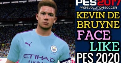 PES 2017 | KEVIN DE BRUYNE FACE & HAIR LIKE PES 2020