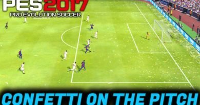 PES 2017 | CONFETTI ON THE PITCH