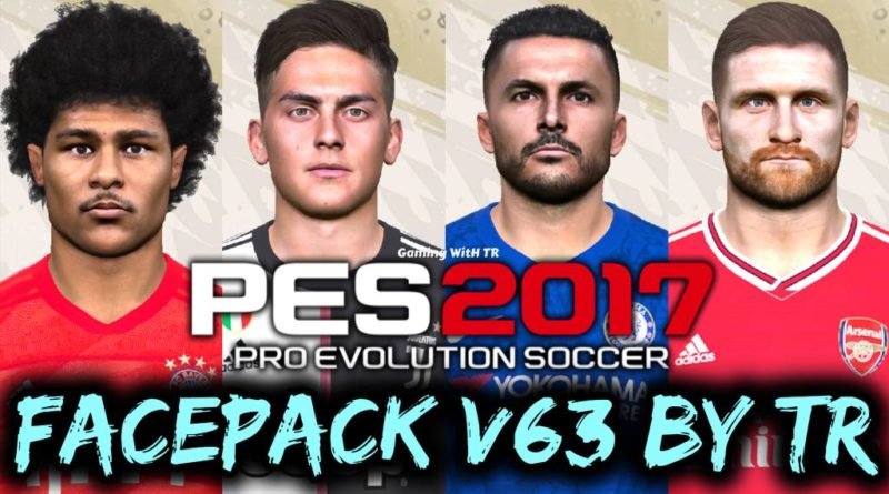 PES 2017 | FACEPACK V63 BY TR