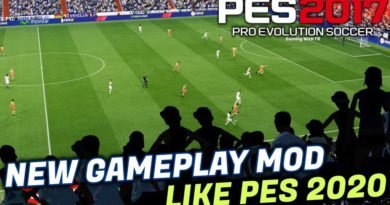 PES 2017 | NEW GAMEPLAY MOD LIKE PES 2020