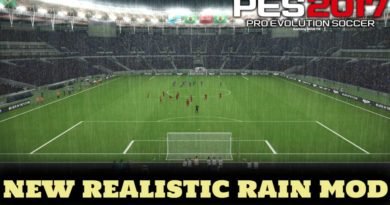 PES 2017 | NEW REALISTIC RAIN MOD FOR ALL STADIUMS