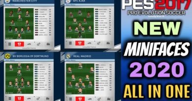 PES 2017 | NEW MINIFACES 2020 | ALL IN ONE 6576+