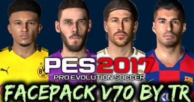 PES 2017 | FACEPACK V70 BY TR