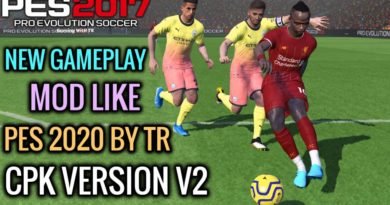 PES 2017 | NEW GAMEPLAY MOD LIKE PES 2020 BY TR | CPK VERSION V2