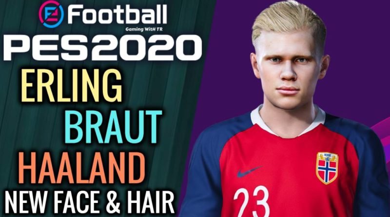 PES 2020 | ERLING BRAUT HAALAND | NEW FACE & NEW HAIR