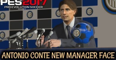 PES 2017 | ANTONIO CONTE | NEW MANAGER FACE