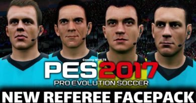 PES 2017 | NEW REFEREE FACEPACK