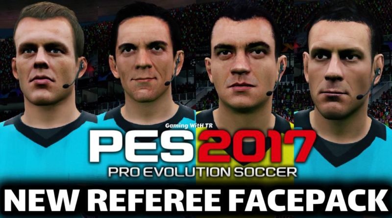 PES 2017 | NEW REFEREE FACEPACK