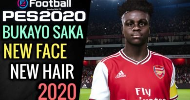 PES 2020 | BUKAYO SAKA | NEW FACE & NEW HAIR 2020 | DOWNLOAD & INSTALL