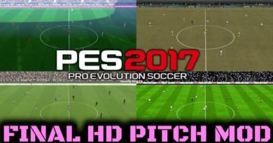 PES 2017 | FINAL HD PITCH MOD FOR ALL PATCHES