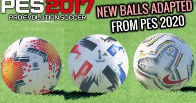 PES 2017 | NEW BALLS ADAPTED FROM PES 2020 | DOWNLOAD & INSTALL