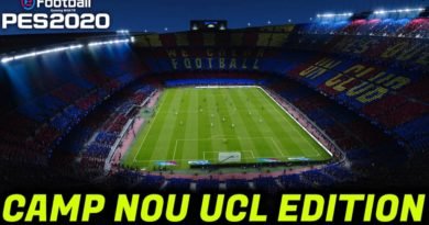 PES 2020 | NEW CAMP NOU STADIUM | CHAMPIONS LEAGUE EDITION | DOWNLOAD & INSTALL