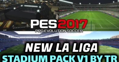 PES 2017 | NEW LA LIGA STADIUM PACK V1 BY TR | DOWNLOAD & INSTALL