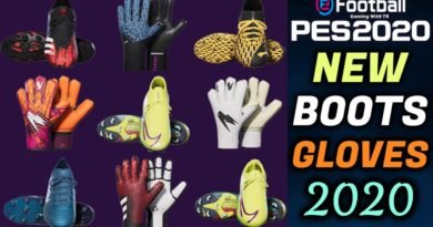 PES 2020 | NEW BOOTS & GLOVES 2020 | ALL IN ONE | DOWNLOAD & INSTALL