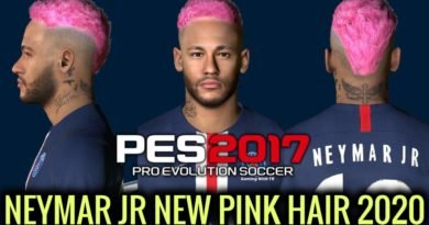 PES 2017 | NEYMAR JR | NEW FACE & NEW PINK HAIR 2020 | DOWNLOAD & INSTALL