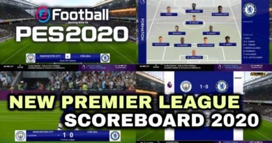 PES 2020 | NEW PREMIER LEAGUE SCOREBOARD 2020 | DOWNLOAD & INSTALL