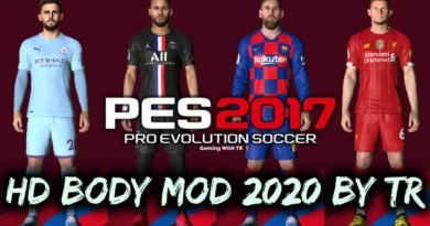 PES 2017 | NEW HD BODY MOD 2020 BY TR | DOWNLOAD & INSTALL