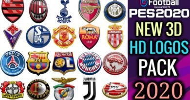 PES 2020 | NEW 3D HD LOGOS PACK 2020 | DOWNLOAD & INSTALL
