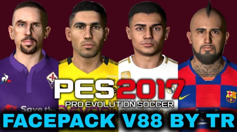 PES 2017 | FACEPACK V88 BY TR | DOWNLOAD & INSTALL