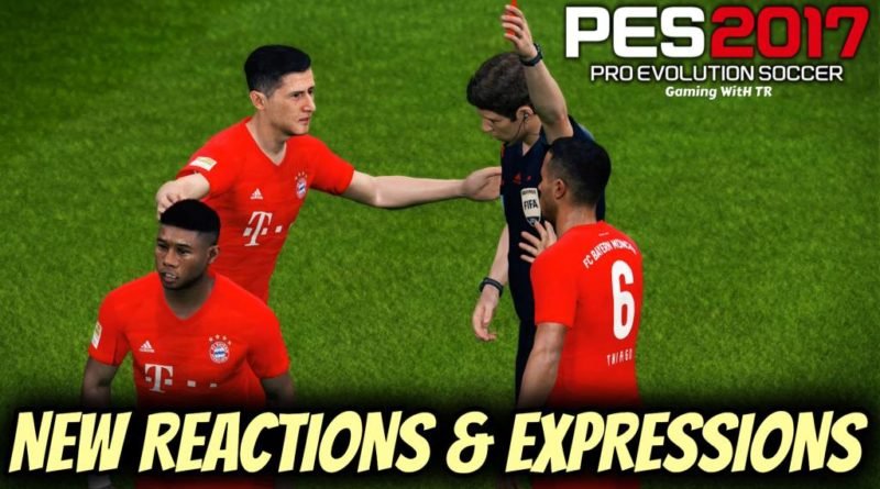 PES 2017 | NEW REACTIONS & EXPRESSIONS PACK BY TR | DOWNLOAD & INSTALL