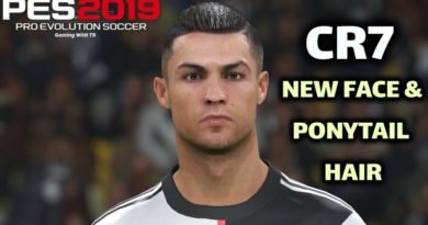 PES 2019 | CRISTIANO RONALDO | NEW FACE & PONYTAIL HAIR | DOWNLOAD & INSTALL