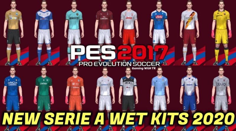 PES 2017 | NEW SERIE A WET KITS 2020 | CPK VERSION | DOWNLOAD & INSTALL