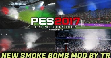 PES 2017 | NEW SMOKE BOMB MOD BY TR | DOWNLOAD & INSTALL