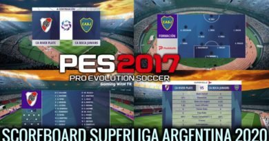 PES 2017 | NEW SCOREBOARD 2020 | SUPERLIGA ARGENTINA 2020 | DOWNLOAD & INSTALL