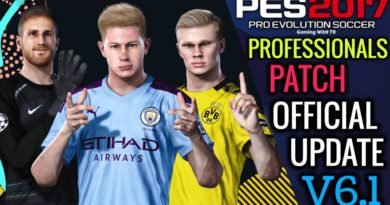 PES 2017 | OFFICIAL PROFESSIONALS PATCH UPDATE V6.1 | DOWNLOAD & INSTALL