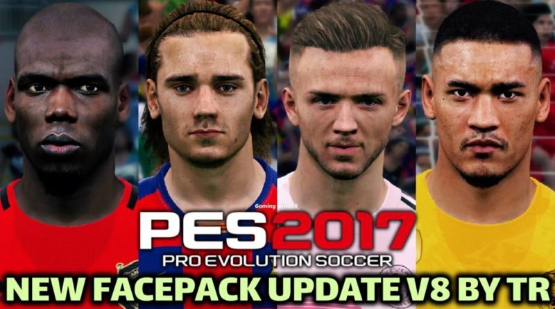 PES 2017 | NEW FACEPACK UPDATE V8 BY TR | DOWNLOAD & INSTALL