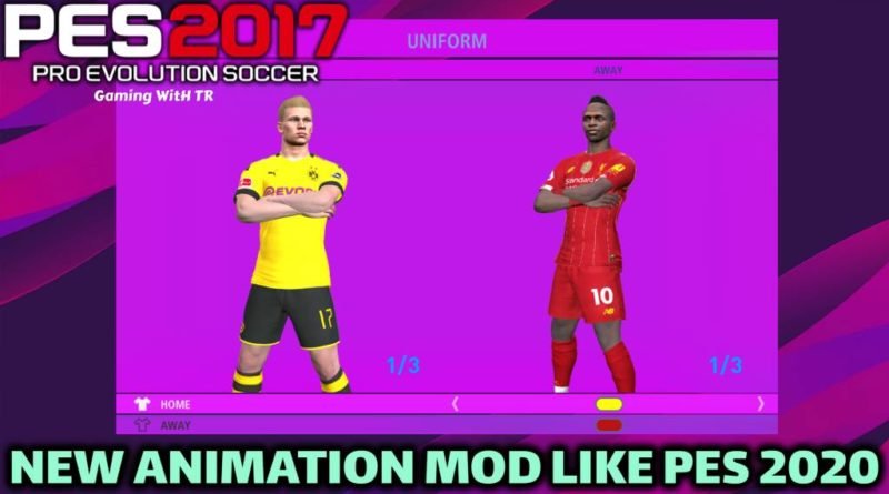 PES 2017 | NEW ANIMATION MOD LIKE PES 2020 | DOWNLOAD & INSTALL